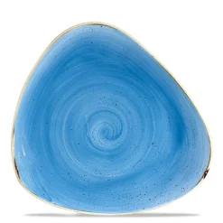 31 cm - Churchill Stonecast Piatto Piano Triangolare In Porcellana Vetrificata