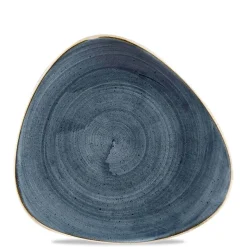 31 cm - Churchill Stonecast Piatto Piano Triangolare In Porcellana Vetrificata