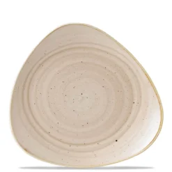 31 cm - Churchill Stonecast Piatto Piano Triangolare In Porcellana Vetrificata