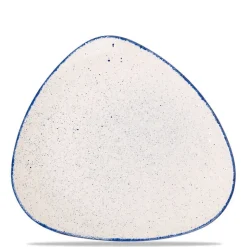 31 cm - Churchill Stonecast Piatto Piano Triangolare In Porcellana Vetrificata