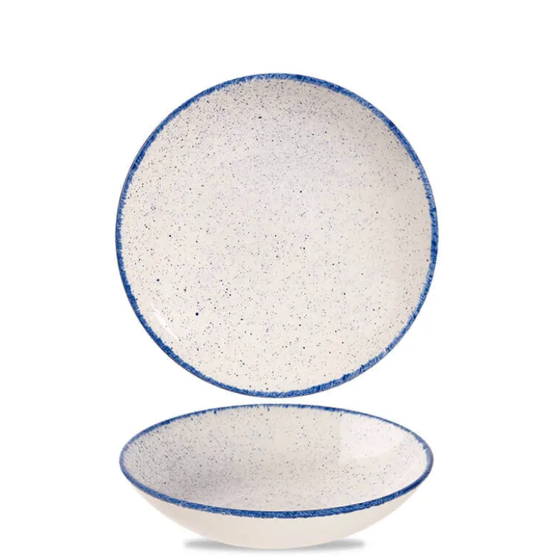24.8 cm - Churchill Stonecast Piatto Fondo Rotondo In Porcellana Vetrificata