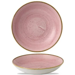 24.8 cm - Churchill Stonecast Piatto Fondo Rotondo In Porcellana Vetrificata