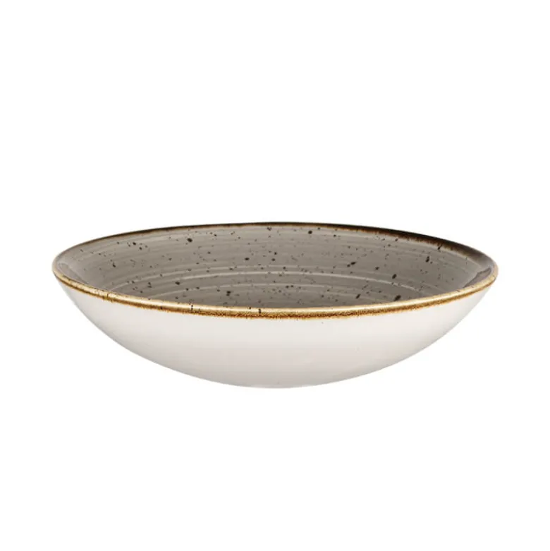 24.8 cm - Churchill Stonecast Piatto Fondo Rotondo In Porcellana Vetrificata