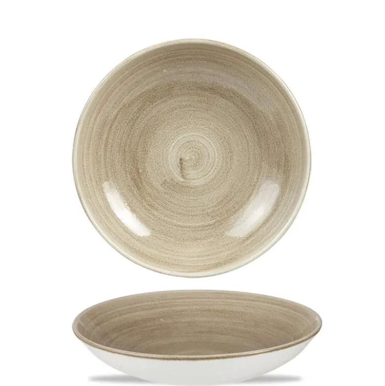 18.2 cm - Churchill Stonecast Piatto Fondo In Porcellana Vetrificata