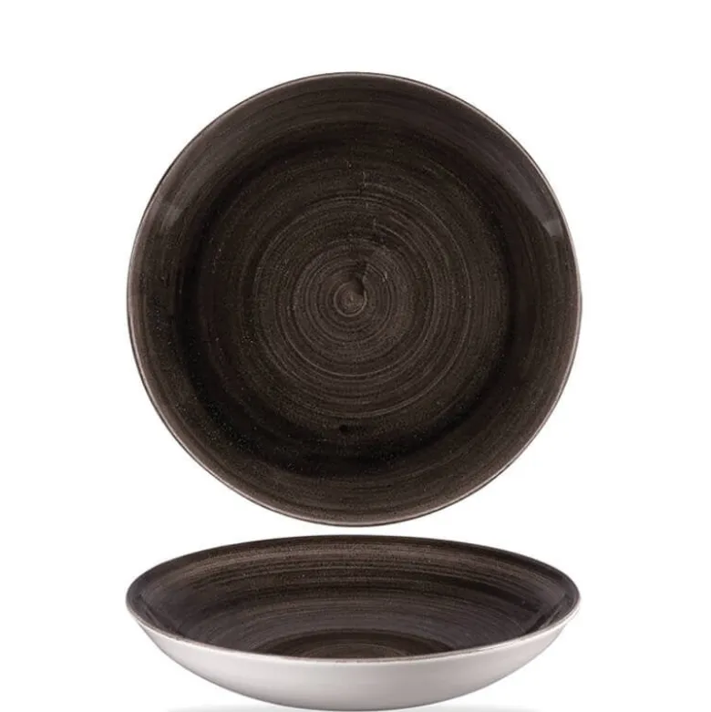 18.2 cm - Churchill Stonecast Piatto Fondo In Porcellana Vetrificata