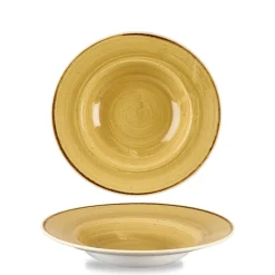 28 cm - Churchill Stonecast Piatto Pasta Rotondo In Porcellana Vetrificata
