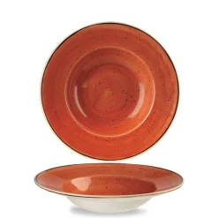 28 cm - Churchill Stonecast Piatto Pasta Rotondo In Porcellana Vetrificata