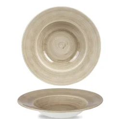 28 cm - Churchill Stonecast Piatto Pasta Rotondo In Porcellana Vetrificata