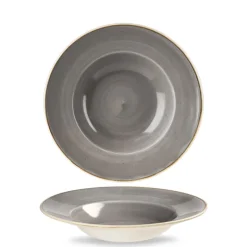 28 cm - Churchill Stonecast Piatto Pasta Rotondo In Porcellana Vetrificata