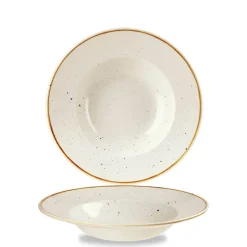 28 cm - Churchill Stonecast Piatto Pasta Rotondo In Porcellana Vetrificata