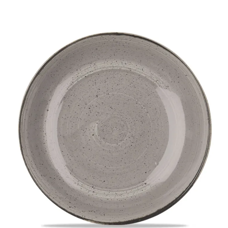 31 cm - Churchill Stonecast Piatto Fondo Rotondo In Porcellana Vetrificata