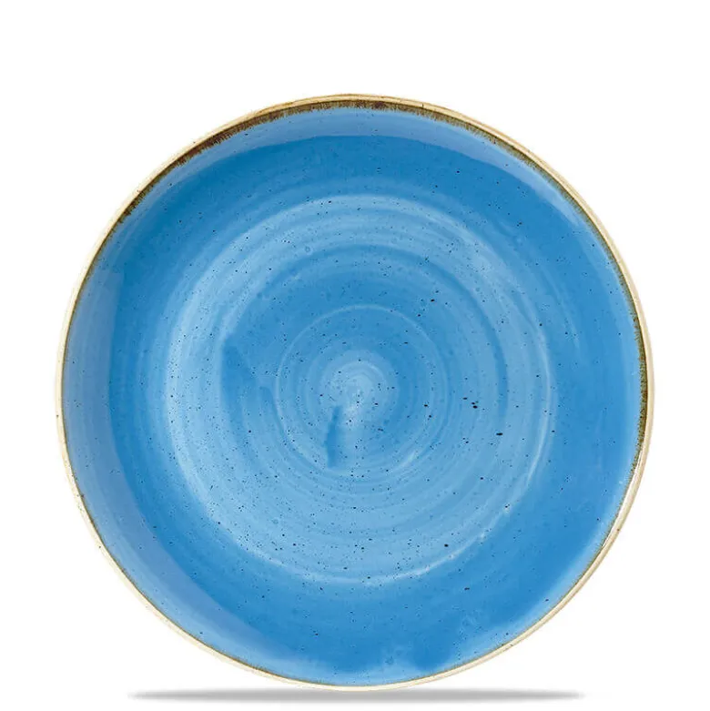 31 cm - Churchill Stonecast Piatto Fondo Rotondo In Porcellana Vetrificata