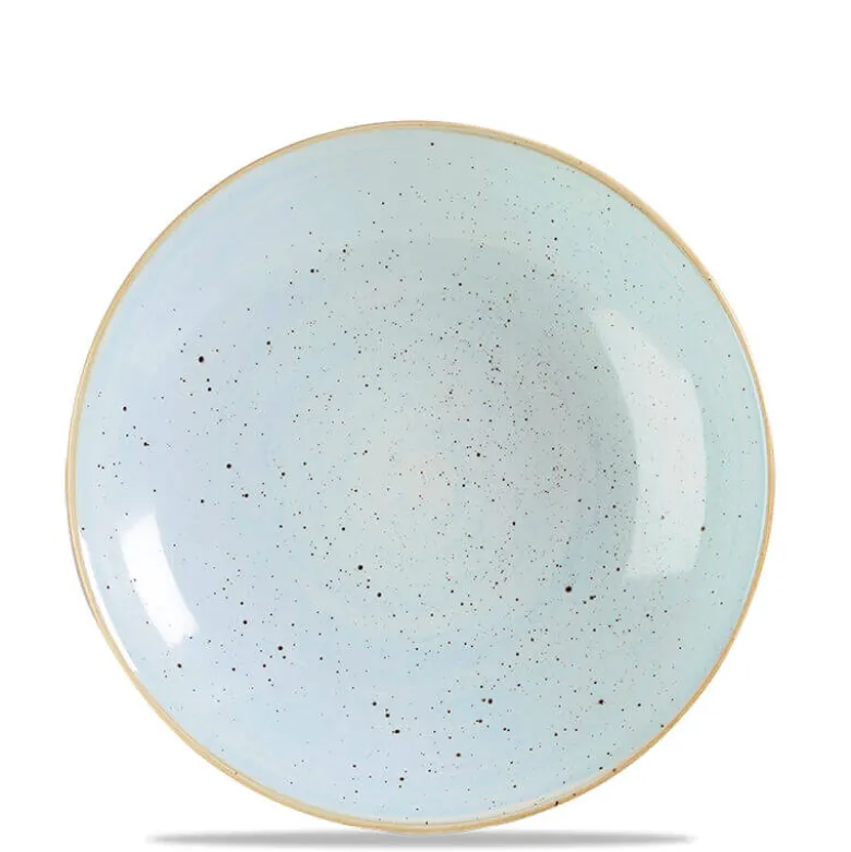 31 cm - Churchill Stonecast Piatto Fondo Rotondo In Porcellana Vetrificata