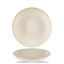 31 cm - Churchill Stonecast Piatto Fondo Rotondo In Porcellana Vetrificata