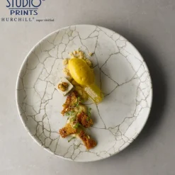 26 cm - Churchill Studio Prints Kintsugi Piatto Piano In Porcellana Vetrificata