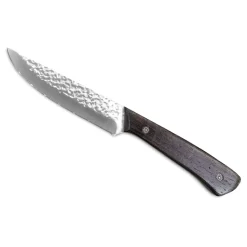 23.5 cm - Comas Chuleteros HQ Kamet Coltello Bistecca Martellato In Acciaio Inox Con Manico Legno Set 6 Pz