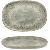 33 cm - Dust PIatto Vassoio Ovale In Stoneware - Set 4 Pz