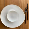 26.5 cm - Essentia Magnesium Orbit Piatto Presentazione Rotondo In Porcellana - Set 2 Pz