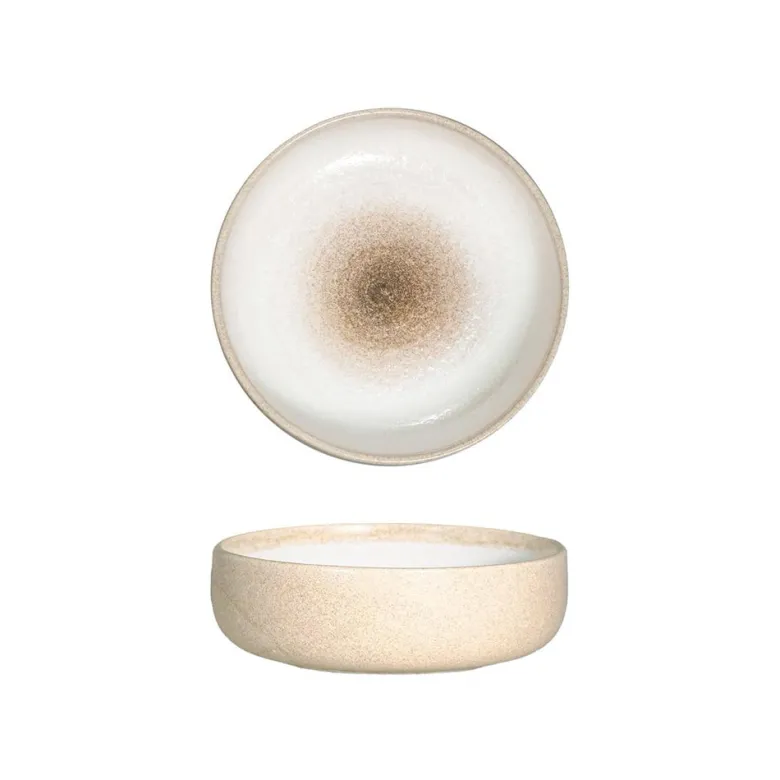 13 cm - Gemscape Sabbia Coppetta In Porcellana Set 4 Pz