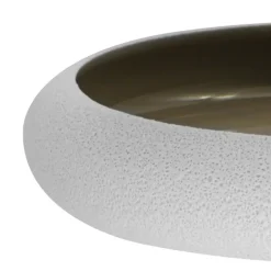 27 cm - Genesys Evo Grey Piatto Presentazione Alto a Nido In Porcellana