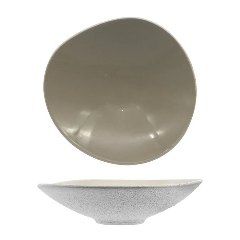 29.5 cm - Genesys Evo Piatto Pasta In Porcellana - Set 6 Pz