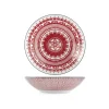 23.5 cm - H&H Nomad Bruno Barbieri Coppa Insalatiera Texture Assortite In Porcellana Premium - Set 2 Pz