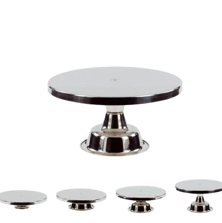 20 cm - Ilsa Alzata In Acciaio Inox