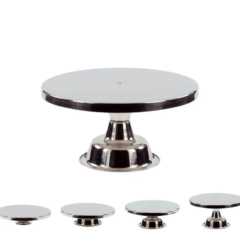 25 cm - Ilsa Alzata In Acciaio Inox