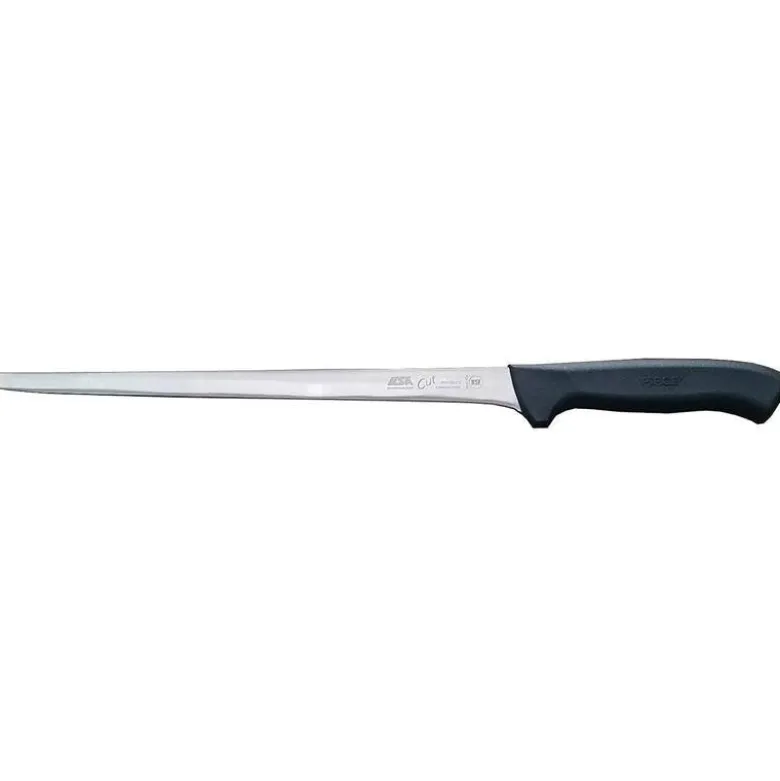 28 cm - Ilsa Cut Coltello Prosciutto In Acciaio Inox - Polipropilene
