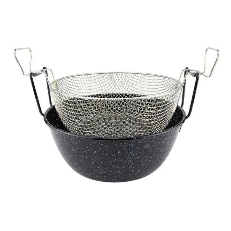 36 cm - Ilsa Friggitrice Con Cestello In Ferro