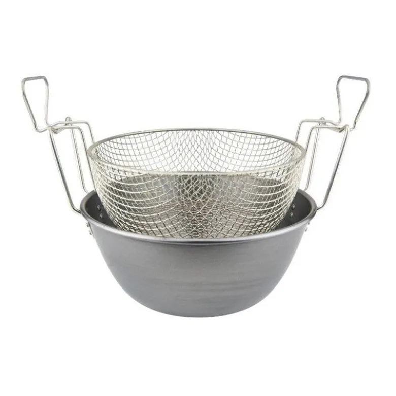 32 cm - Ilsa Friggitrice Con Cestello In Ferro