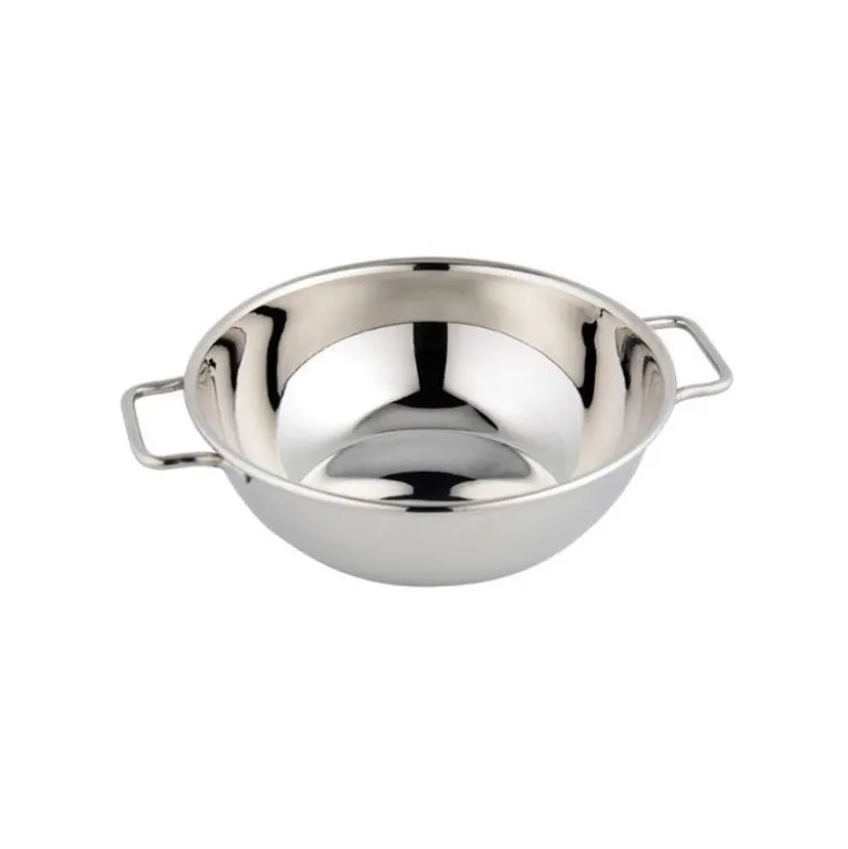 11 cm - Ilsa Monoporzione Mini Wok In Acciaio Inox