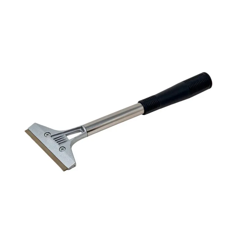 31 cm - Ilsa Raschietto Griglia In Acciaio Inox Con Manico In Alluminio e Propilene