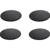 10 cm - Ilsa Sottobicchieri In Ardesia - Set 4 Pz