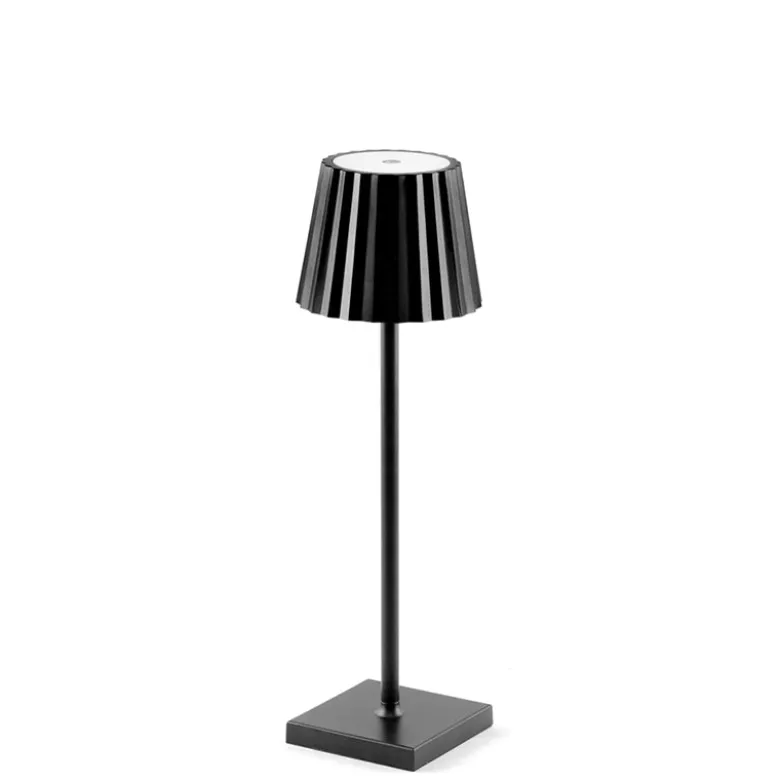 38 cm - K-Light Lampada Da Tavolo In Alluminio