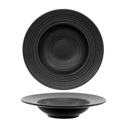 27.5 cm - Lace Piatto Pasta In Stoneware - Set 4 Pz