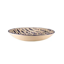 26 cm - Le Coq Thalassios Piatto Fondo In Stoneware Set 4 Pz
