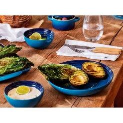 22 cm - Le Creuset Arte Della Tavola Vancouver Piatto Fondo In Gres Vetrificato