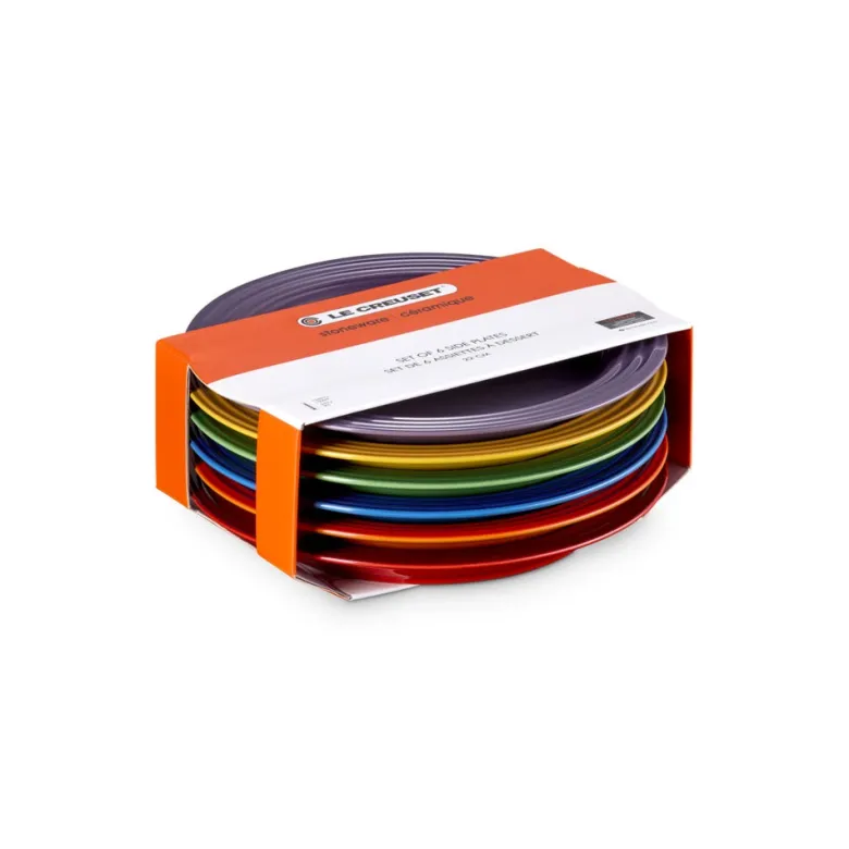 22 cm - Le Creuset Arte Della Tavola Vancouver Piatto Frutta Set 6 Pz