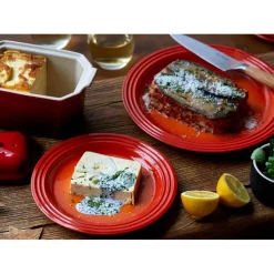 22 cm - Le Creuset Arte Della Tavola Vancouver Piatto Frutta In Gres Vetrificato