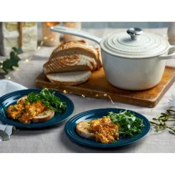 22 cm - Le Creuset Arte Della Tavola Vancouver Piatto Frutta In Gres Vetrificato