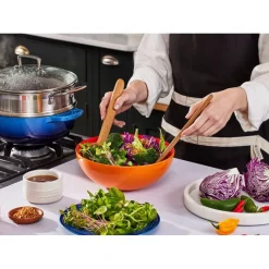 24 cm - Le Creuset Arte Della Tavola Vancouver Coppa Multiuso In Gres Vetrificato