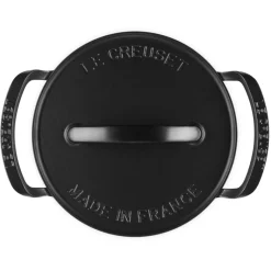 25 cm - Le Creuset BBQ Outdoor Cocotte Rotonda In Ghisa Vetrificata