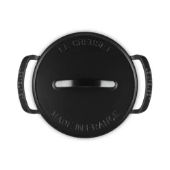 28 cm - Le Creuset BBQ Outdoor Tegame Basso Rotondo In Ghisa Vetrificata