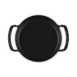 28 cm - Le Creuset BBQ Outdoor Tegame Basso Rotondo In Ghisa Vetrificata