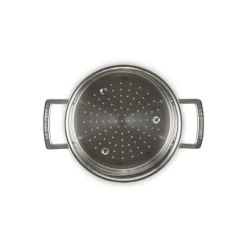 20 cm - Le Creuset Cestello Cottura A Vapore Con Manici In Acciaio Inox