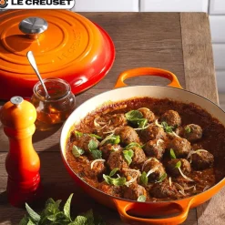 30 cm - Le Creuset Cocotte Evolution Tegame Basso Rotondo In Ghisa