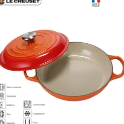 30 cm - Le Creuset Cocotte Evolution Tegame Basso Rotondo In Ghisa
