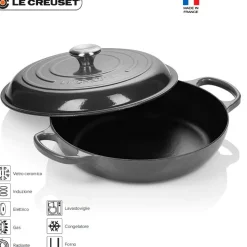 30 cm - Le Creuset Cocotte Evolution Tegame Basso Rotondo In Ghisa