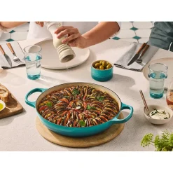 30 cm - Le Creuset Cocotte Evolution Tegame Basso Rotondo In Ghisa